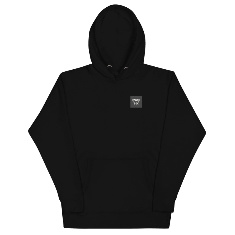 POWER DEN™ – BLACK MINDSET HOODIE