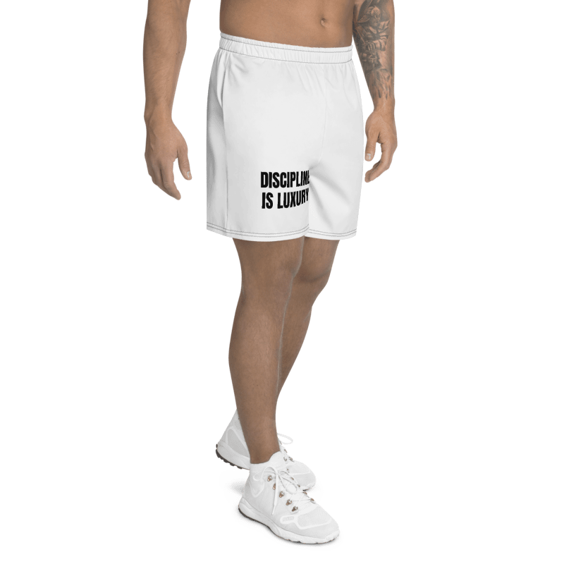 POWER DEN™ – White Discipline Shorts